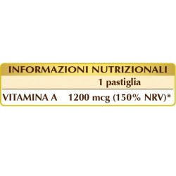 VITAMINA A PURA 150 pastiglie (30 g) - Dr. Giorgini
