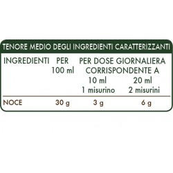 NOCE ESTRATTO INTEGRALE 200 ml Liquido analcoolico - Dr. Giorgini