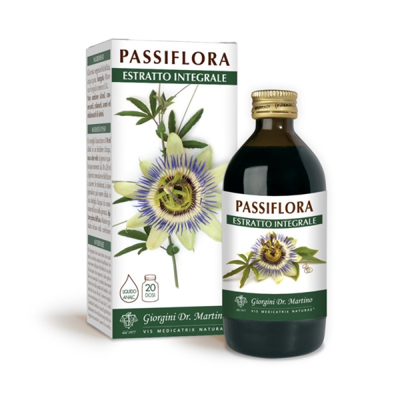 PASSIFLORA ESTRATTO INTEGRALE 200 ml Liquido analcoolico - Dr. Giorgini