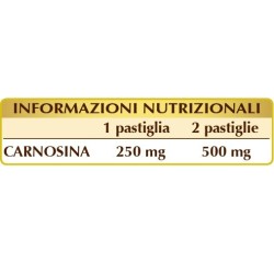 CARNOSINA 500 MG 75 pastiglie (30 g) - Dr. Giorgini