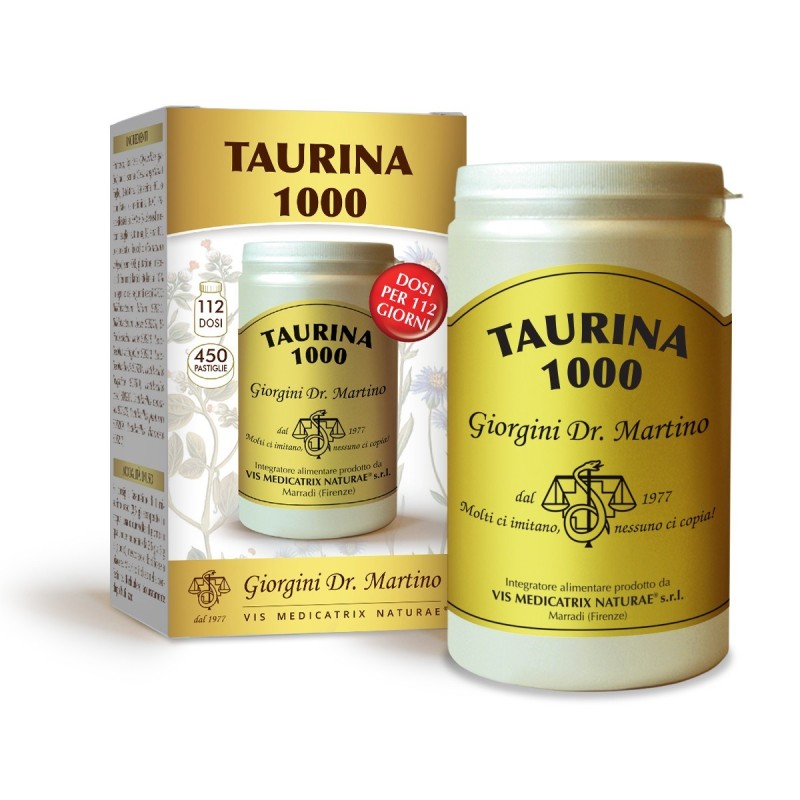 TAURINA 1000 450 pastiglie (180 g) - Dr. Giorgini