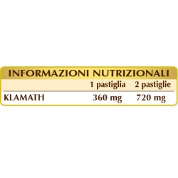 KLAMATH 75 pastiglie (30 g) - Dr. Giorgini