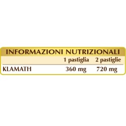 KLAMATH 75 pastiglie (30 g) - Dr. Giorgini