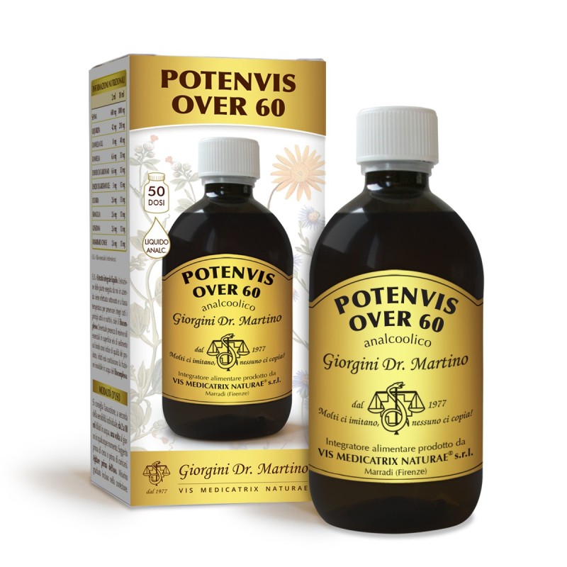 POTENVIS OVER 60 500 ml liquido analcoolico - Dr. Giorgini