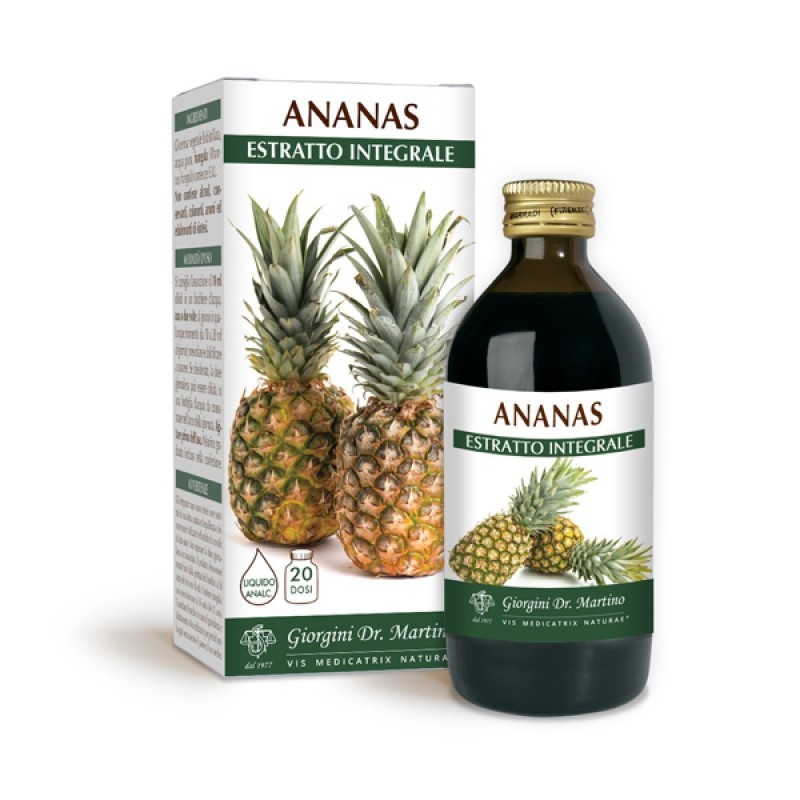 ANANAS ESTRATTO INTEGRALE 200 ml Liquido analcoolico - Dr. Giorgini