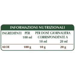 ALOE ESTRATTO INTEGRALE 200 ml Liquido analcoolico - Dr. Giorgini