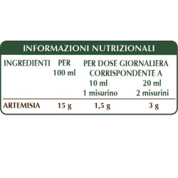 ARTEMISIA ESTRATTO INTEGRALE 200 ml Liquido analcoolico - Dr. Giorgini