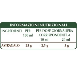 ASTRAGALO ESTRATTO INTEGRALE 200 ml Liquido analcoolico - Dr. Giorgini