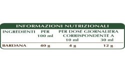 BARDANA ESTRATTO INTEGRALE 200 ml Liquido analcoolico - Dr. Giorgini