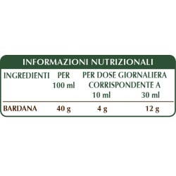 BARDANA ESTRATTO INTEGRALE 200 ml Liquido analcoolico - Dr. Giorgini