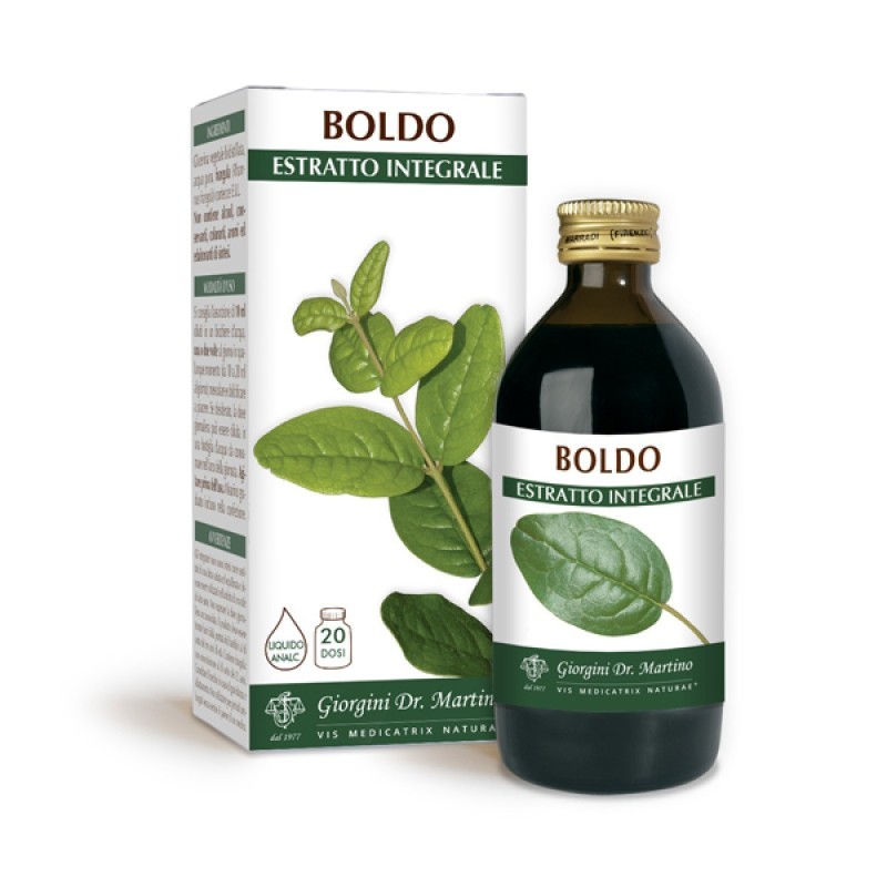 BOLDO ESTRATTO INTEGRALE 200 ml Liquido analcoolico - Dr. Giorgini