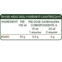 BOLDO ESTRATTO INTEGRALE 200 ml Liquido analcoolico - Dr. Giorgini