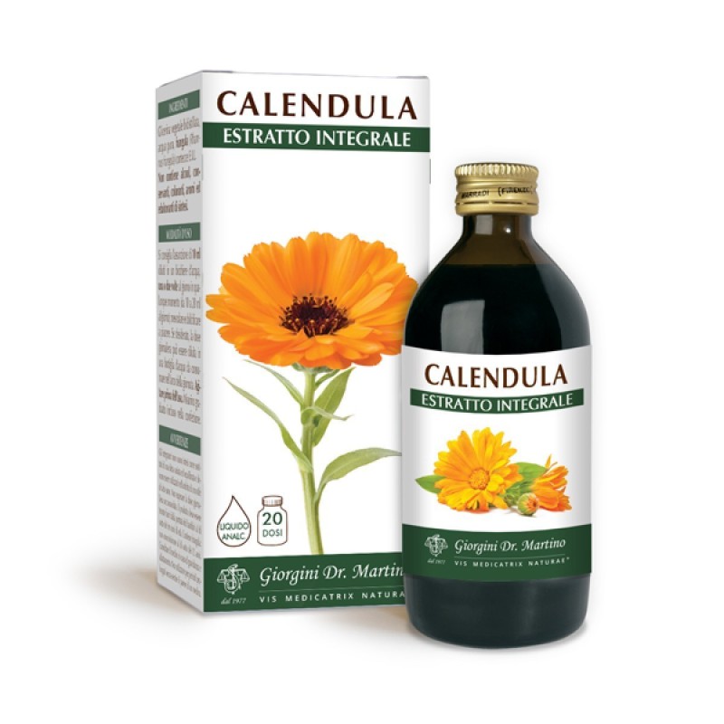 CALENDULA ESTRATTO INTEGRALE 200ml Liquido analcoolico - Dr. Giorgini