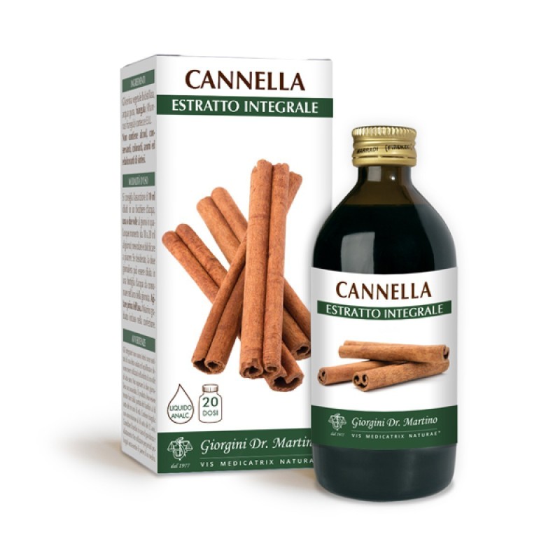 CANNELLA ESTRATTO INTEGRALE 200 ml Liquido analcoolico - Dr. Giorgini