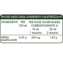 EDERA RAMPICANTE ESTRATTO INTEGRALE 200 ml Liquido analcoolico - Dr. Giorgini
