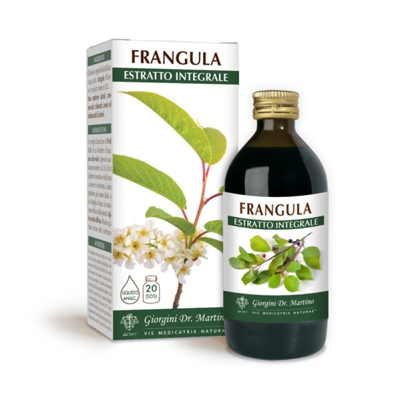 FRANGULA ESTRATTO INTEGRALE 200 ml Liquido analcoolico - Dr. Giorgini