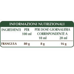 FRANGULA ESTRATTO INTEGRALE 200 ml Liquido analcoolico - Dr. Giorgini