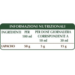 LAPACHO ESTRATTO INTEGRALE 200 ml Liquido analcoolico - Dr. Giorgini