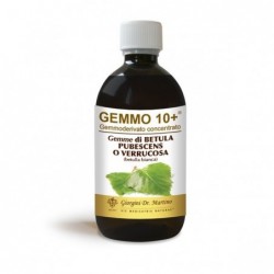 GEMMO 10+ Betulla Bianca Gemme 500 ml Liquido analcoolico - Dr. Giorgini