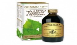 GEMMO 10+ Betulla Bianca Linfa 200 ml Liquido analcoolico - Dr. Giorgini
