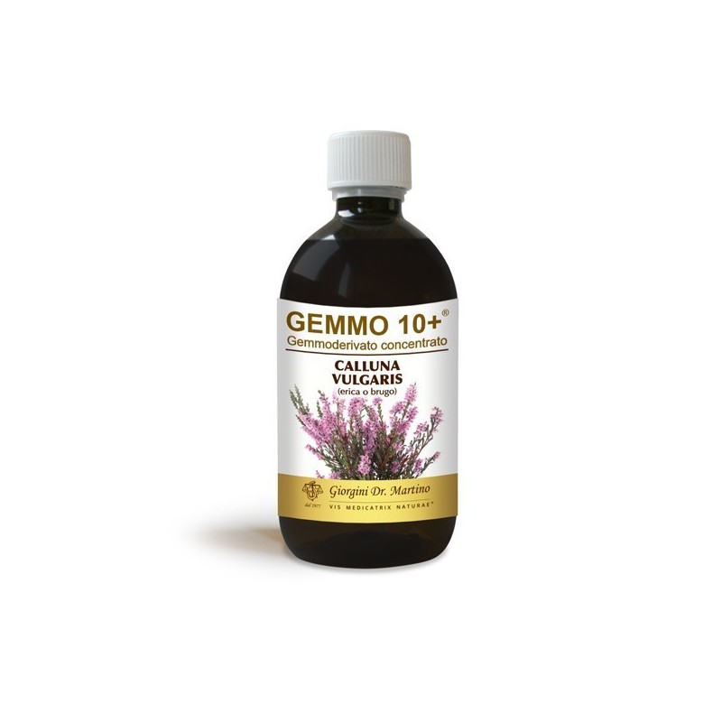 GEMMO 10+ Erica o Brugo 500 ml Liquido analcoolico - Dr. Giorgini