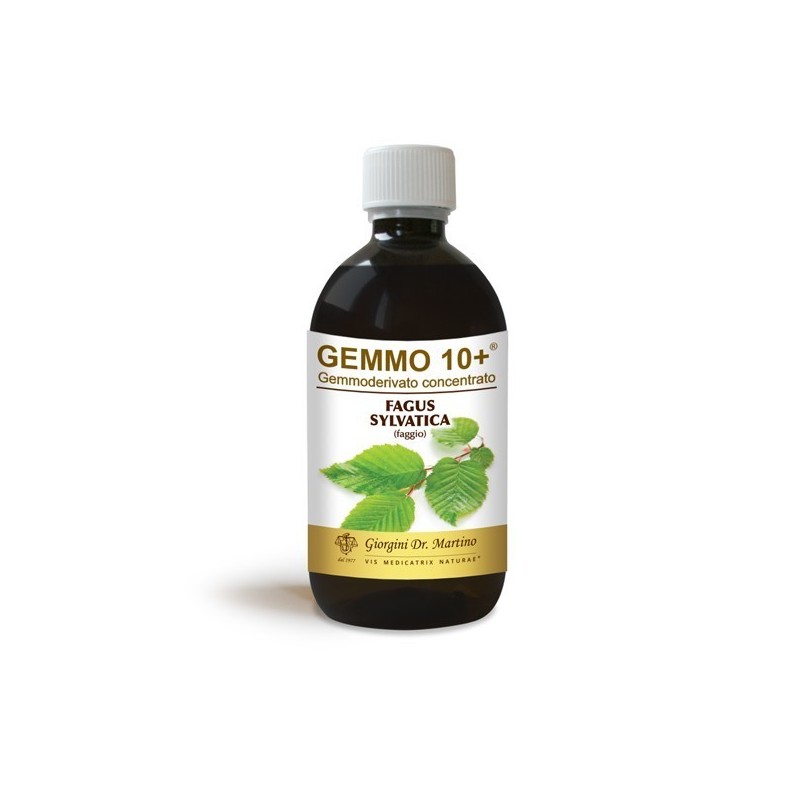 GEMMO 10+ Faggio 500 ml Liquido analcoolico - Dr. Giorgini