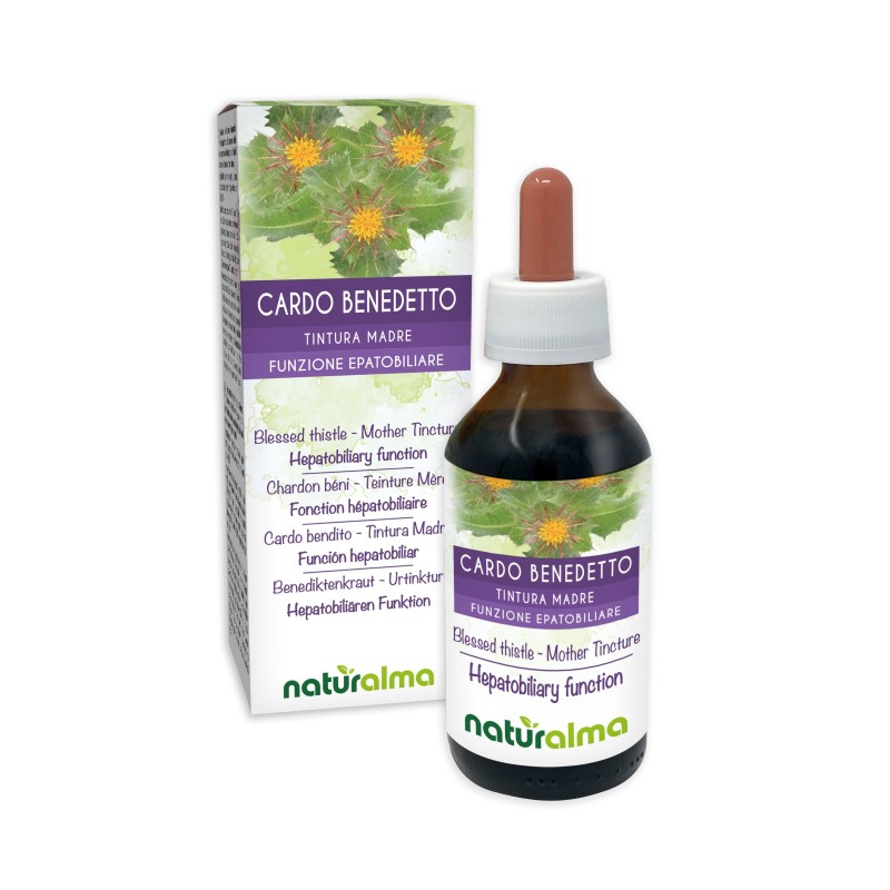 Cardo benedetto Tintura madre 100 ml liquido analcoolico - Naturalma