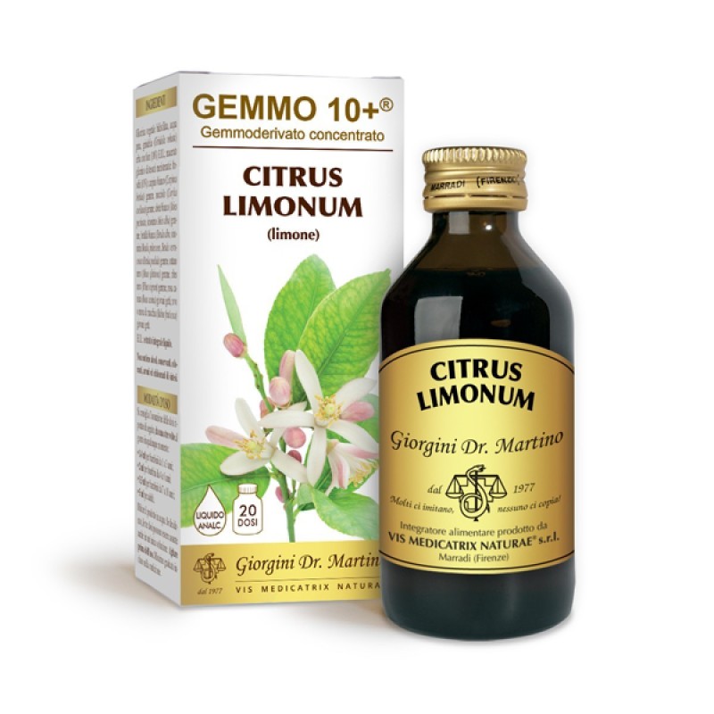 GEMMO 10+ Limone 100 ml Liquido analcoolico - Dr. Giorgini