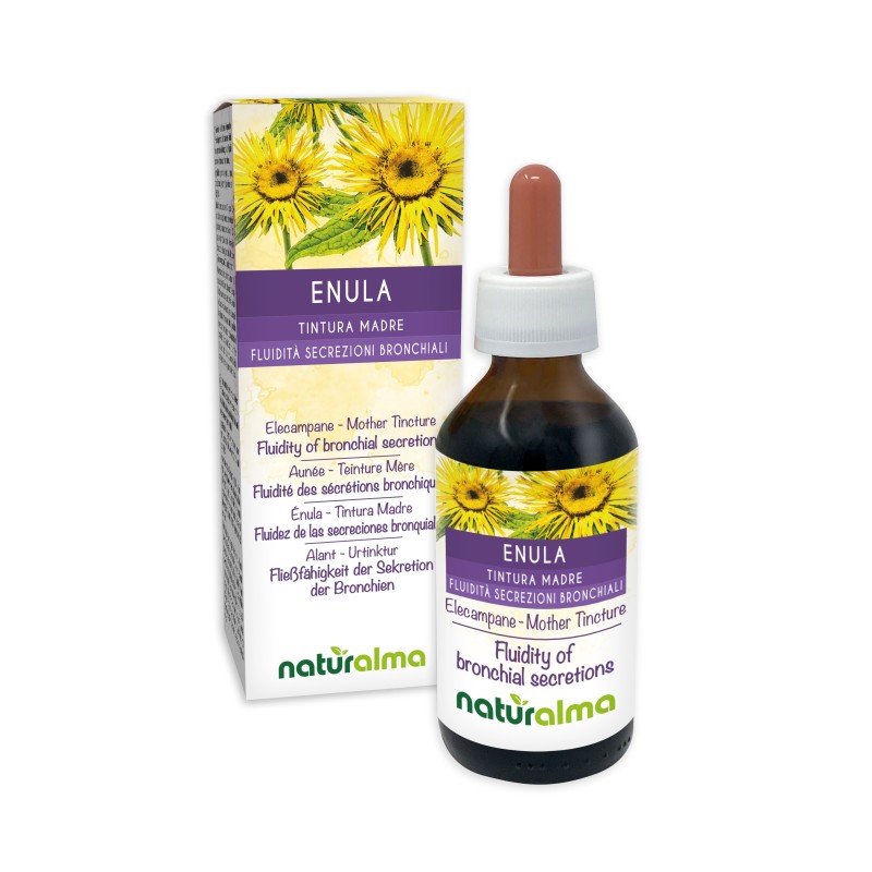 Enula Tintura madre 100 ml liquido analcoolico - Naturalma