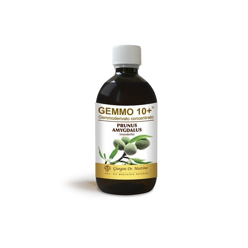 GEMMO 10+ Mandorlo 500 ml Liquido analcoolico - Dr. Giorgini