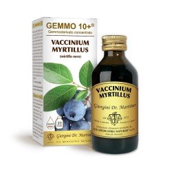 GEMMO 10+ Mirtillo Nero 100 ml - Liquido analcoolico - Dr. Giorgini