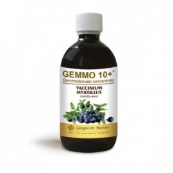 GEMMO 10+ Mirtillo Nero 500 ml Liquido analcoolico -...