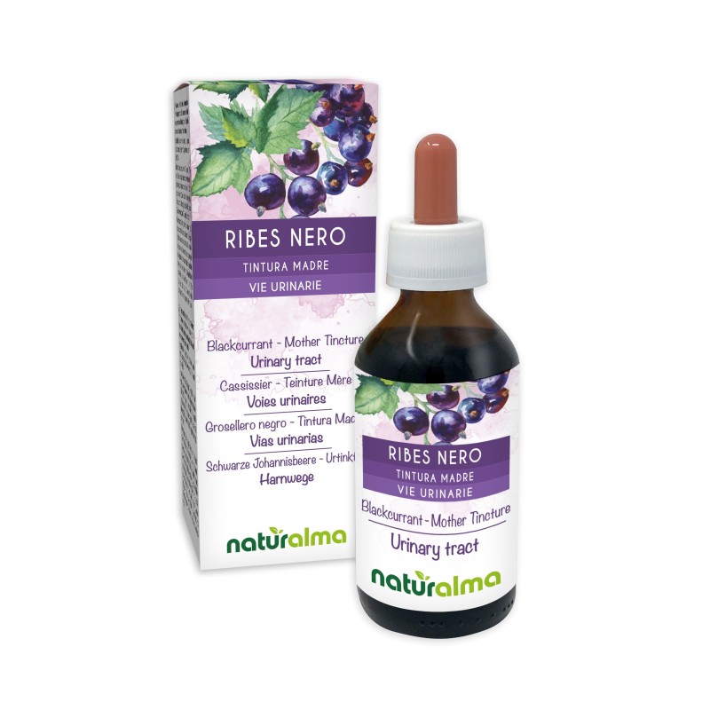 Ribes nero Tintura madre 100 ml liquido analcoolico - Naturalma