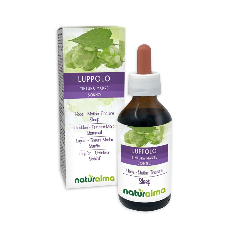 Luppolo Tintura madre 100 ml liquido analcoolico - Naturalma