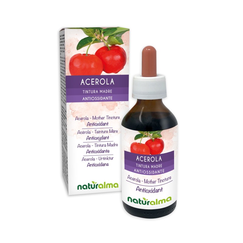 Acerola Tintura madre 100 ml liquido analcoolico - Naturalma