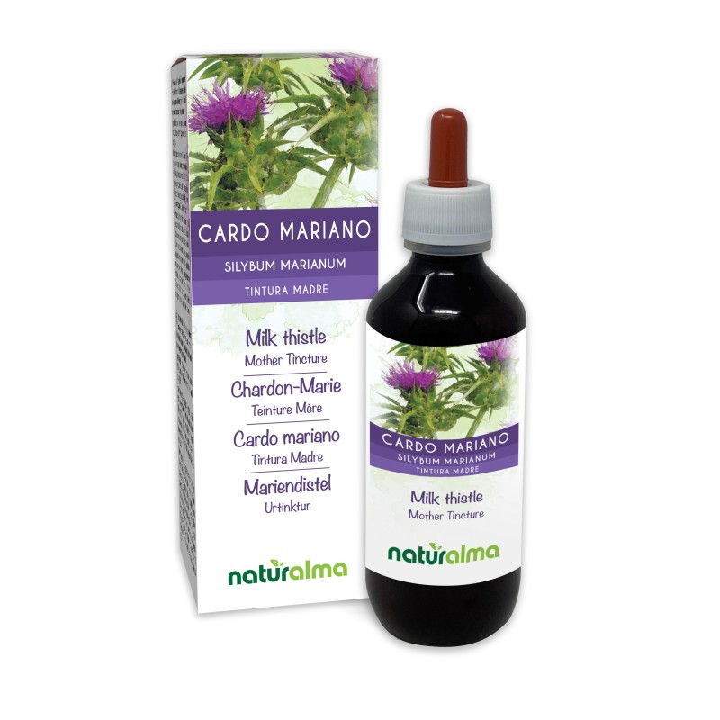 Cardo Mariano Tintura madre 200 ml liquido analcoolico - Naturalma