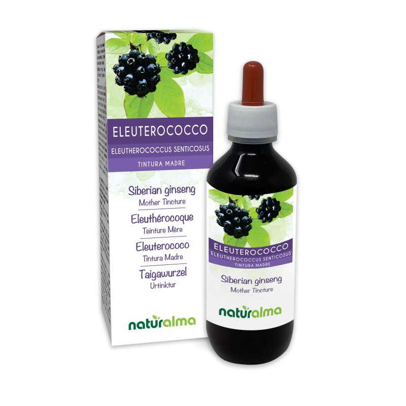 Eleuterococco Tintura madre 200 ml liquido analcoolico - Naturalma