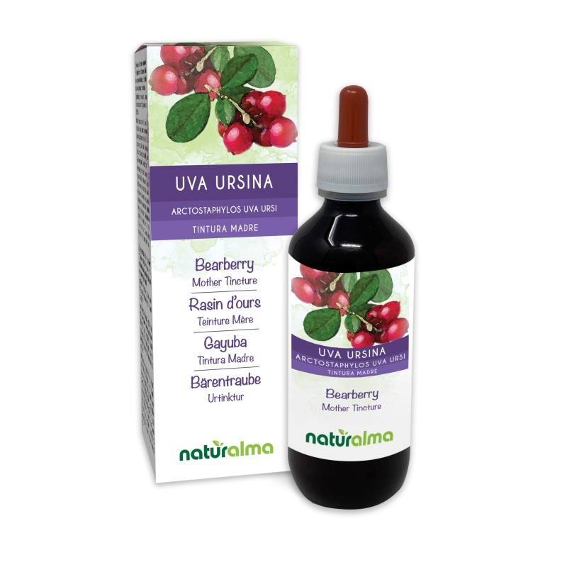 Uva Ursina Tintura madre 200 ml liquido analcoolico - Naturalma