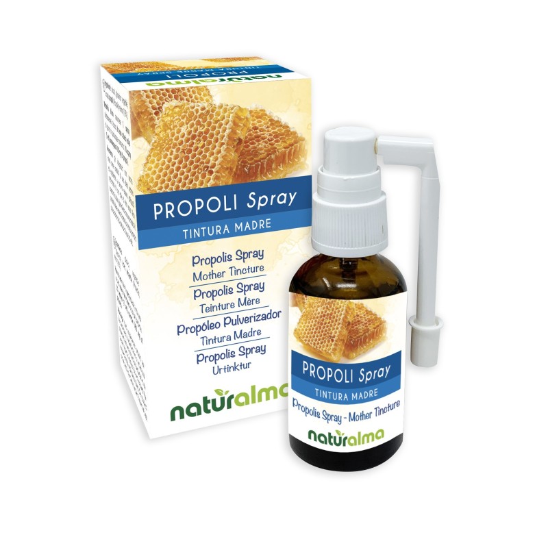 Propoli Spray Tintura madre 30 ml liquido alcoolico - Naturalma