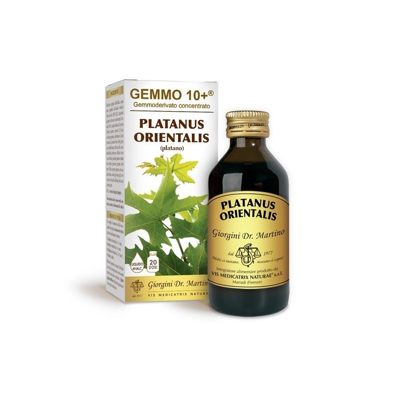 GEMMO 10+ Platano 100 ml Liquido analcoolic - Dr. Giorgini