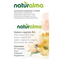 Sapone vegetale alla Calendula BIO (100 g x 2) - Naturalma