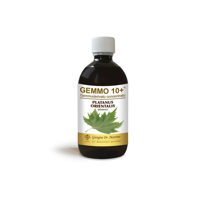 GEMMO 10+ Platano 500 ml Liquido analcoolico - Dr. Giorgini