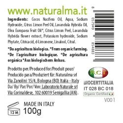 Sapone vegetale al Limone e Lavanda BIO (100 g x 2) - Naturalma