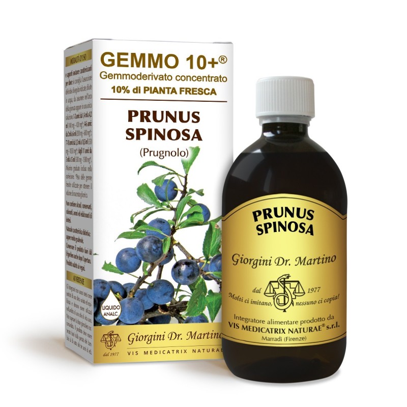 GEMMO 10+ Prugnolo 500 ml Liquido analcoolico - Dr. Giorgini