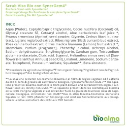 Scrub Viso Bio con SynerGem4® (50 ml) - Naturalma