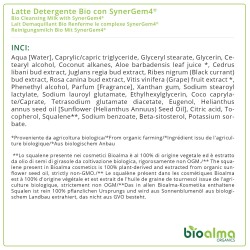 Latte Detergente Bio con SynerGem4® (200 ml) - Bioalma