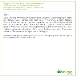 Bagno Doccia Bio con SynerGem4® (200 ml) - Bioalma