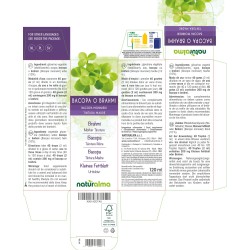 Bacopa o Brahmi Tintura madre 120 ml liquido analcoolico - Naturalma