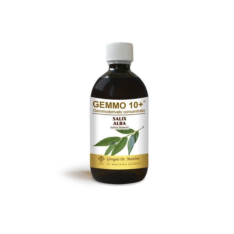 GEMMO 10+ Salice Bianco 500 ml Liquido analcoolico - Dr. Giorgini