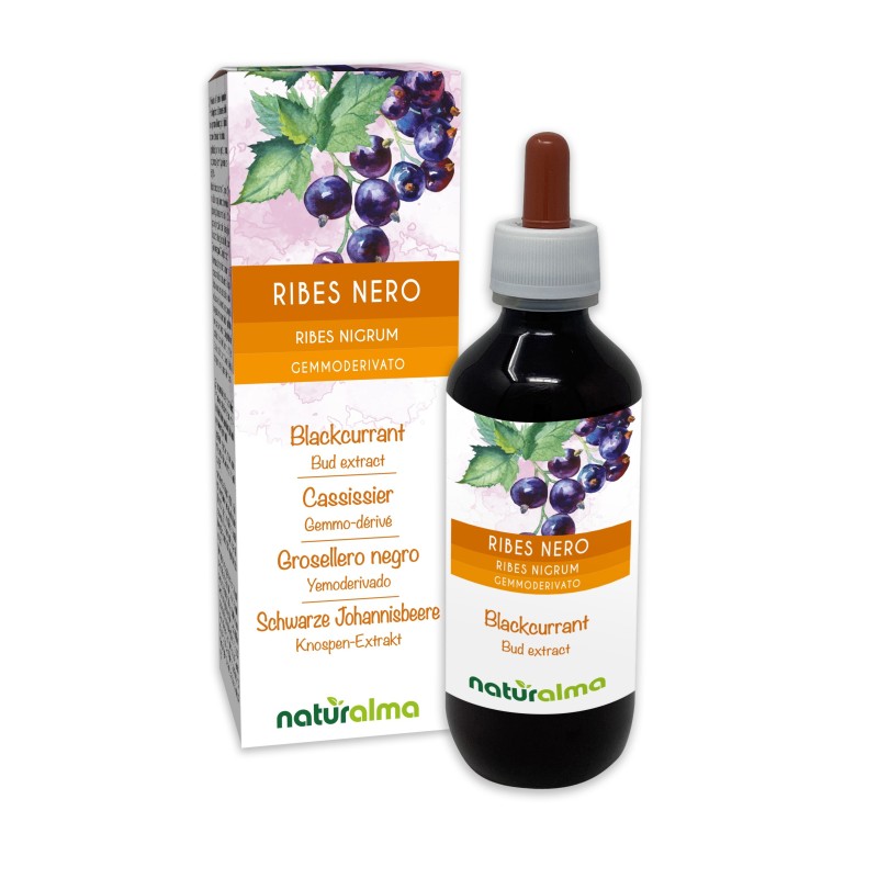 Ribes nero Gemmoderivato 200 ml liquido analcoolico - Naturalma